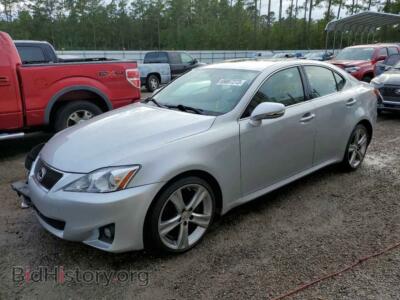 2012 Lexus IS IS 250, серебристый — VIN JTHBF5C26C5166417, Copart