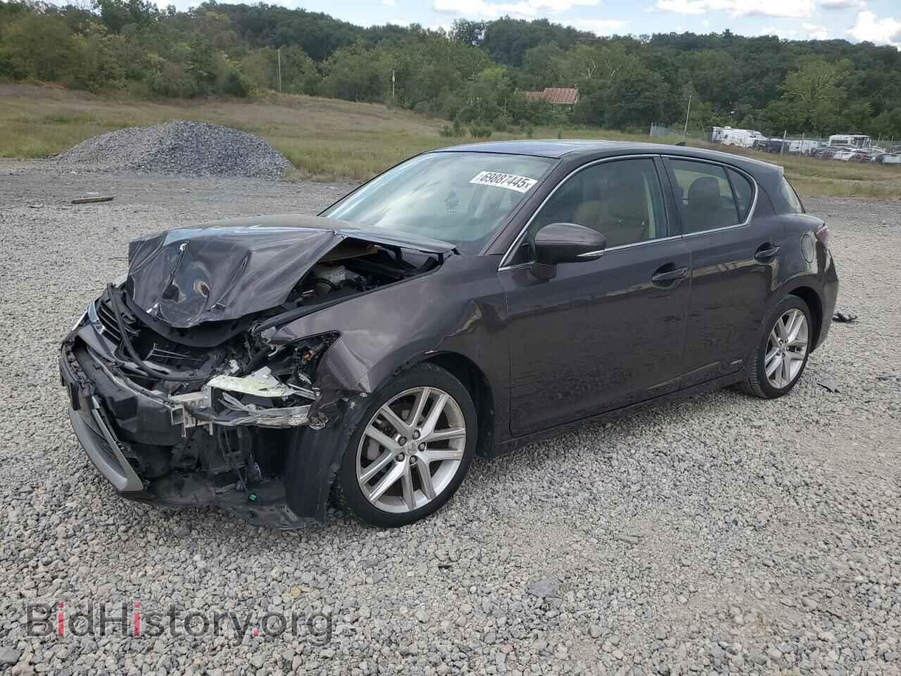 Фотография JTHKD5BH7F2217814 - LEXUS CT 200 2015