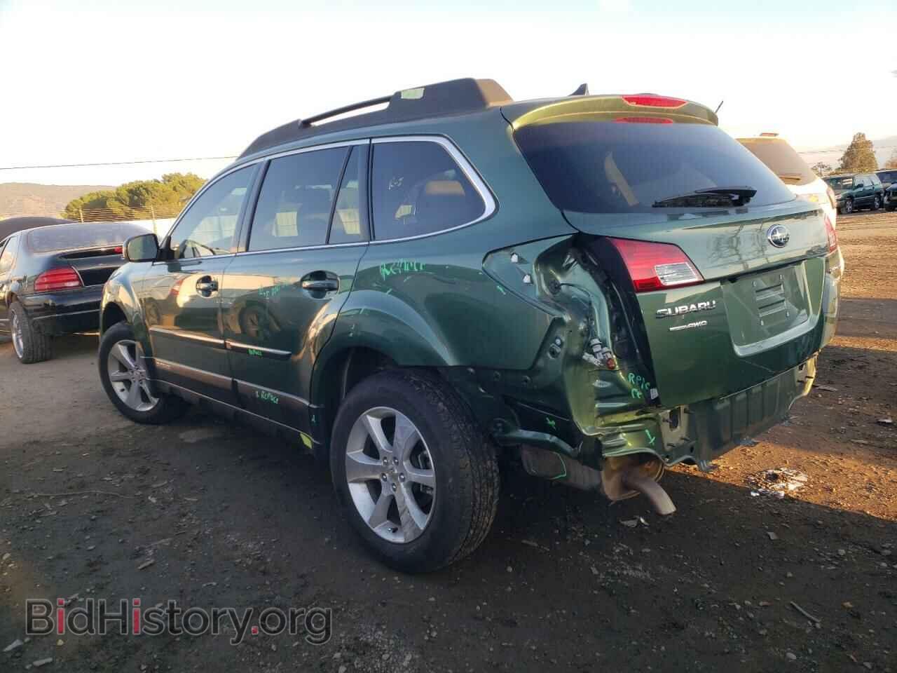 2014 SUBARU OUTBACK - VIN: 4S4BRBNCXE3322076 - Фото 2
