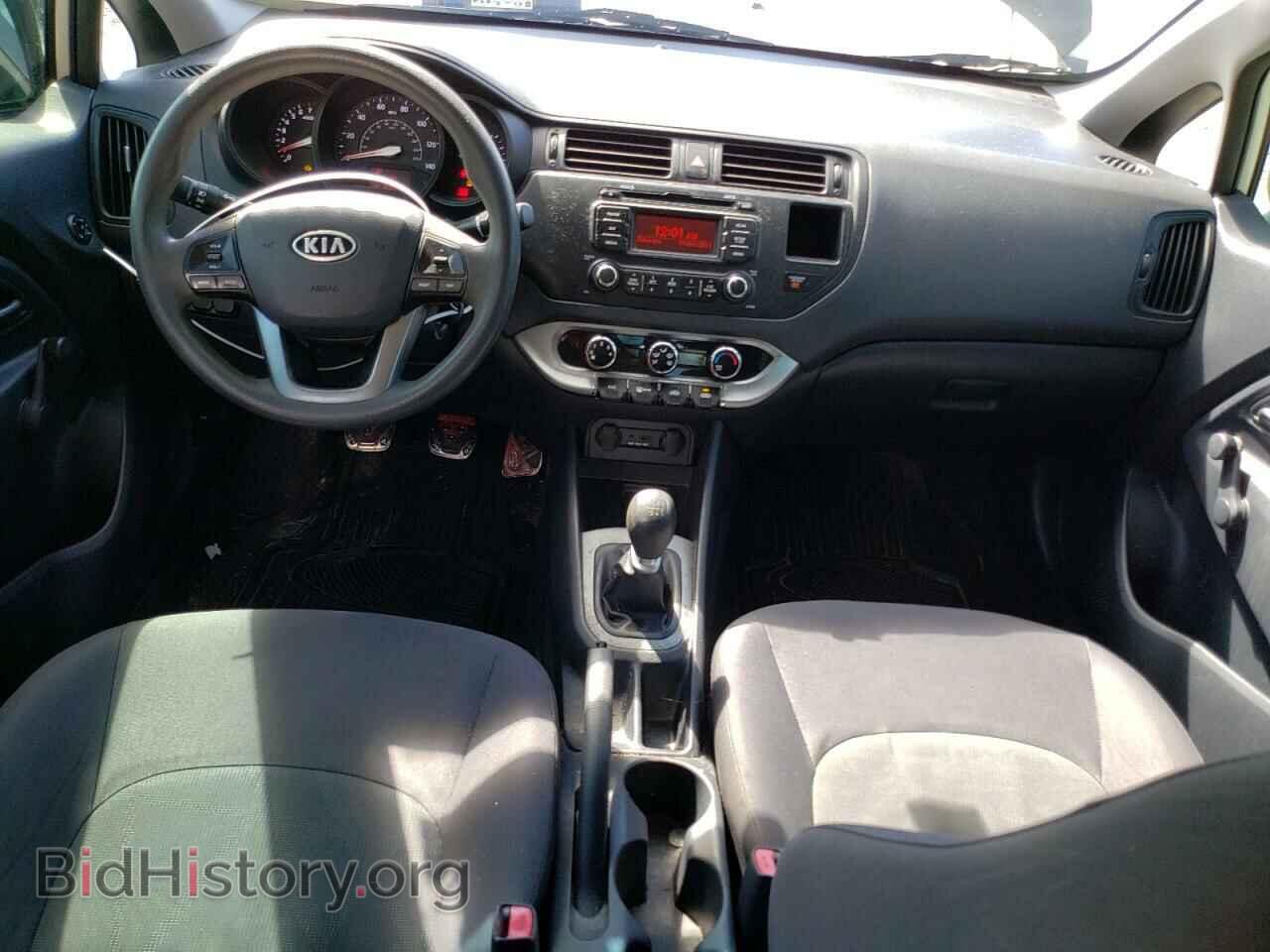 2012 KIA RIO - VIN: KNADM4A37C6049409 - Фото 8