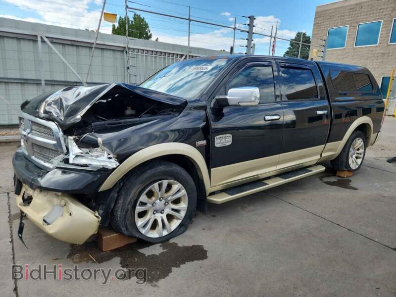 2015 RAM 1500 Longhorn (VIN 1C6RR7WT5FS626204) — photo 1 of 14, Copart, damage: front end