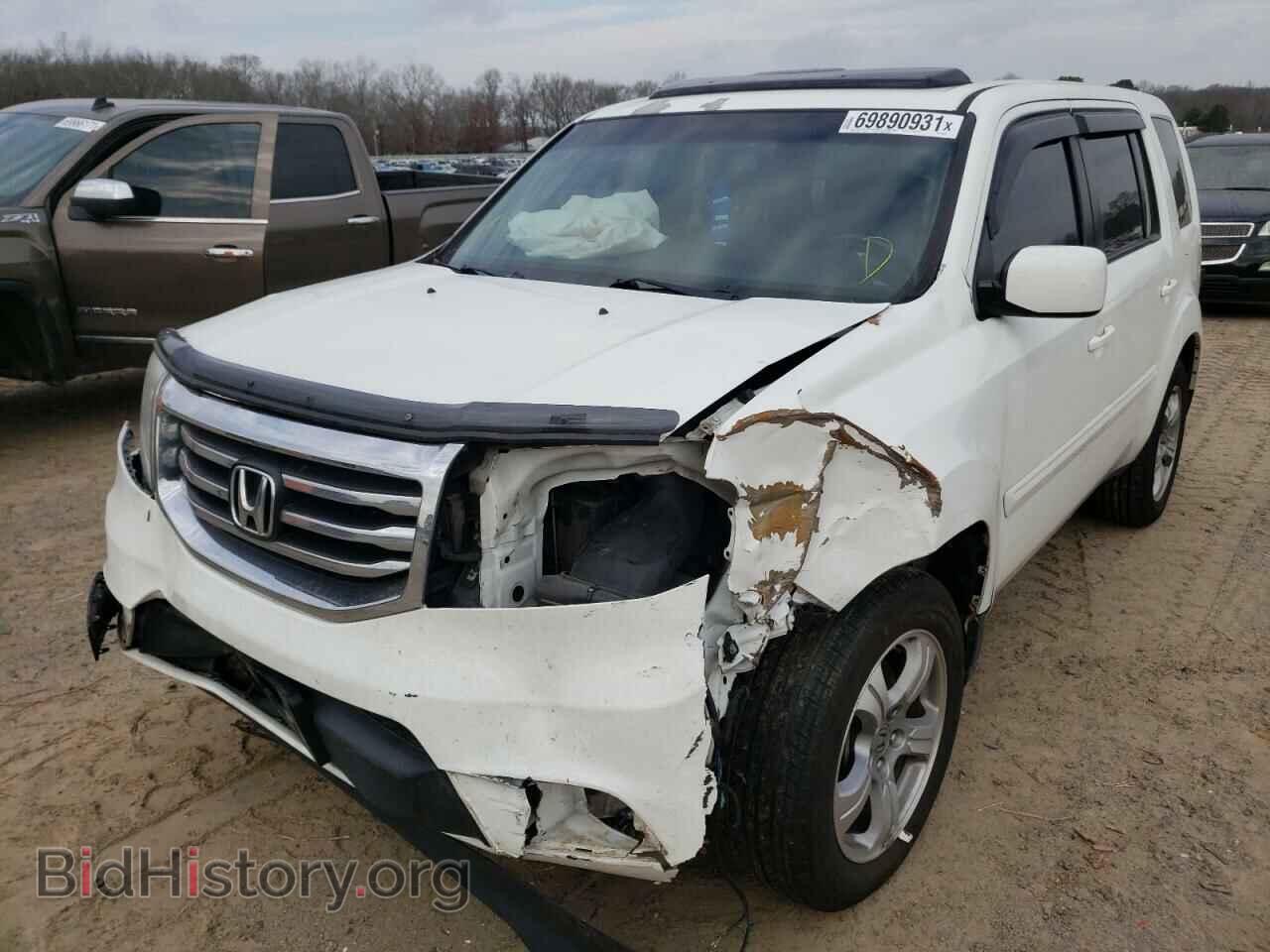 2015 HONDA PILOT - VIN: 5FNYF3H52FB003608 - Фото 2