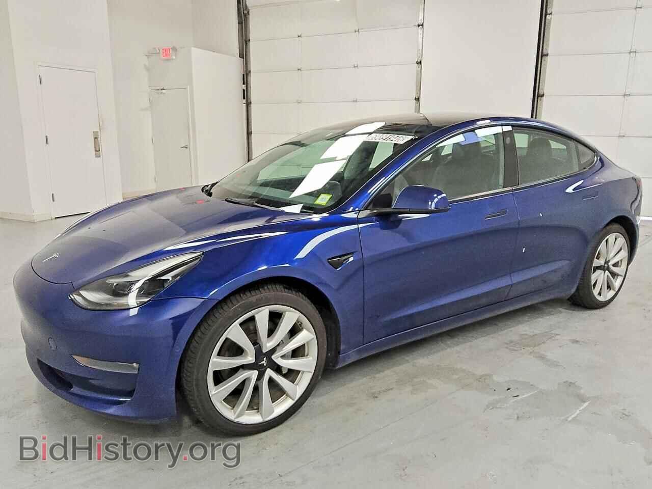 Фотография 5YJ3E1EA6NF189669 - TESLA MODEL 3 2022