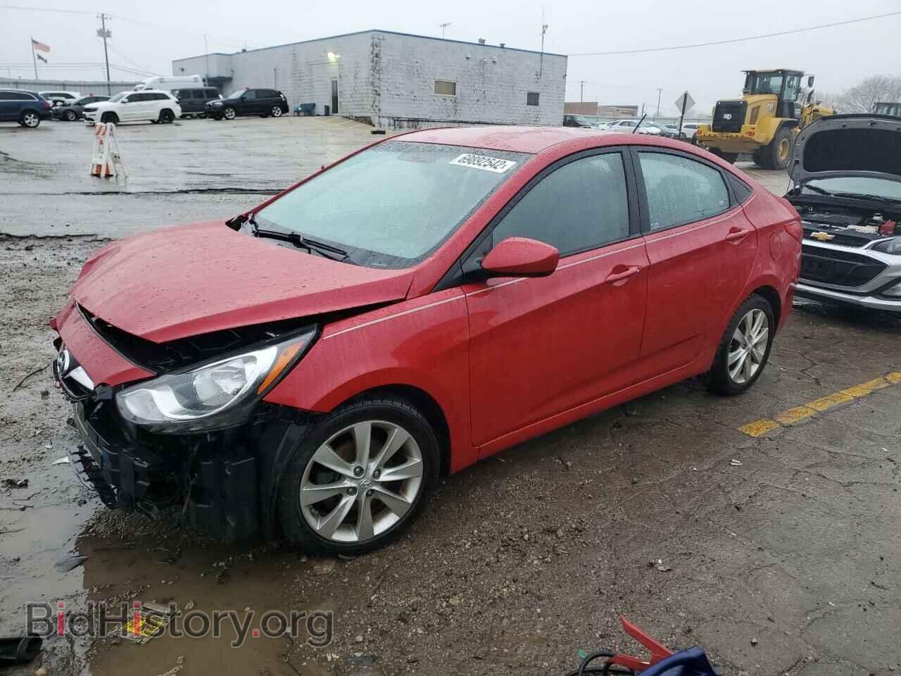 Фотография KMHCU4AE3CU144881 - HYUNDAI ACCENT 2012