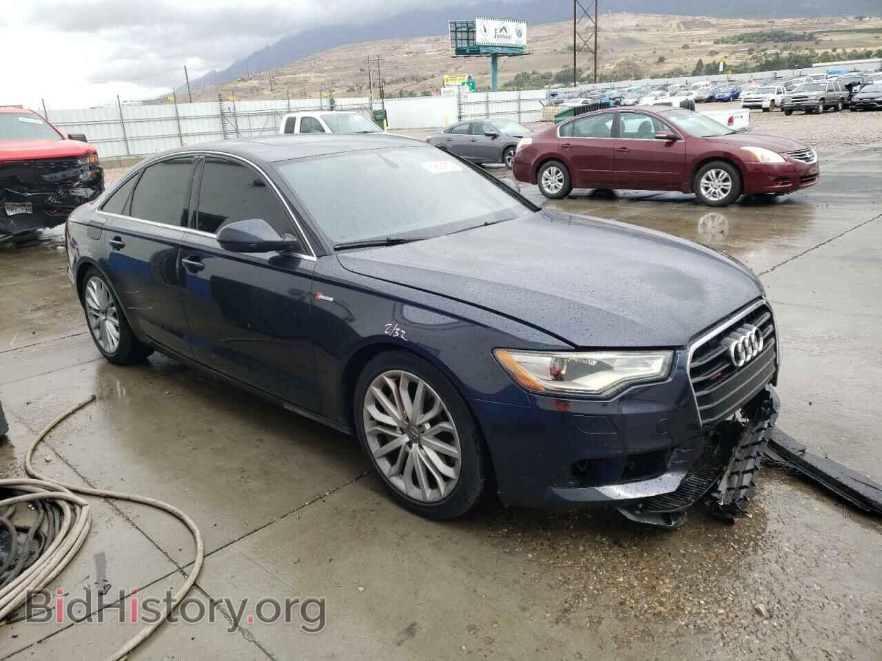 2012 AUDI A6 - VIN: WAUGGAFC8CN066141 - Фото 4