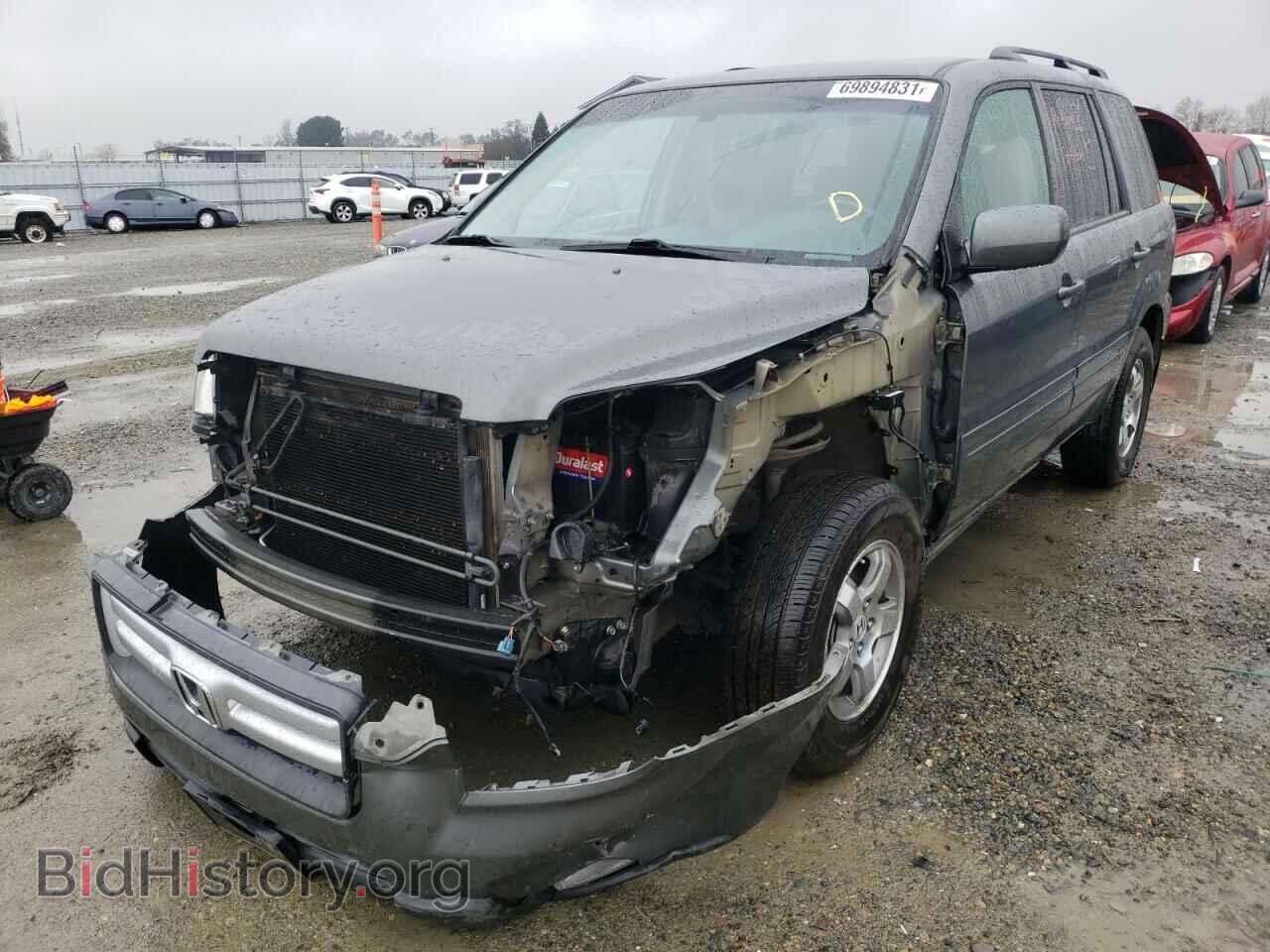 2007 HONDA PILOT - VIN: 5FNYF28537B039805 - Фото 2
