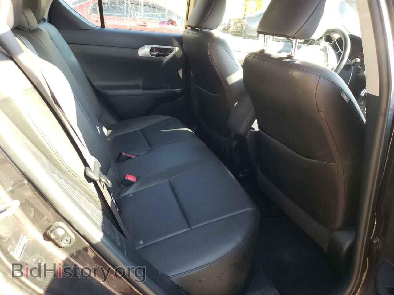 2012 LEXUS CT 200 - VIN: JTHKD5BH2C2066604 - Фото 6