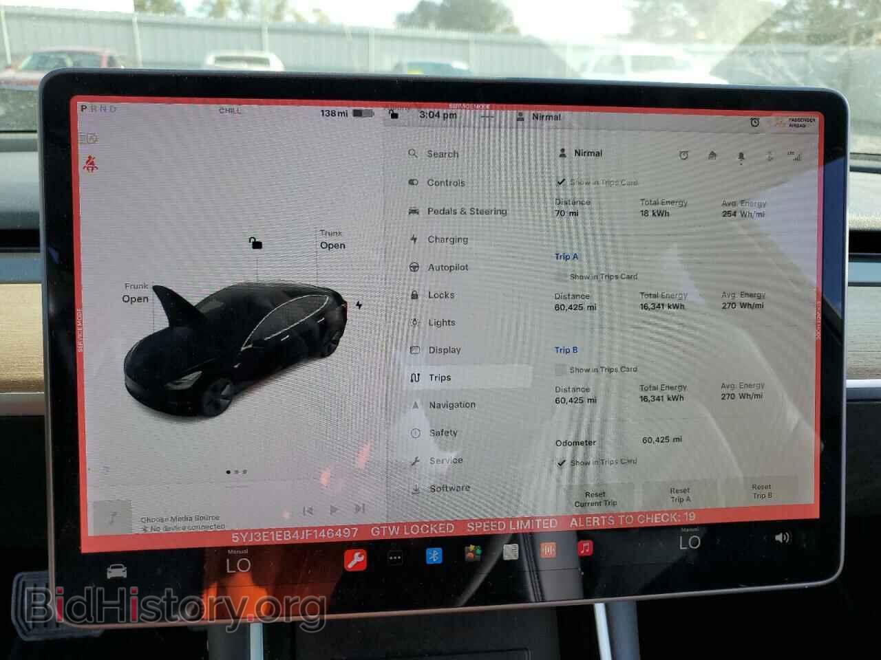 2018 TESLA MODEL 3 - VIN: 5YJ3E1EB4JF146497 - Photo 9