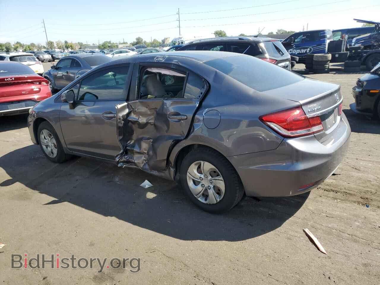 2013 HONDA CIVIC - VIN: 19XFB2F53DE069345 - Фото 2