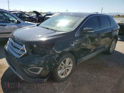 2016 Ford EDGE SEL, black — VIN 2FMPK3J90GBC67201, Copart