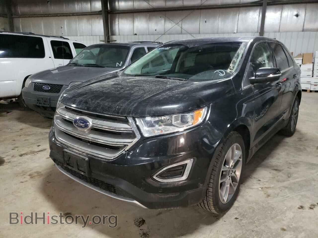 2015 FORD EDGE - VIN: 2FMPK4K91FBB71418 - Фото 2