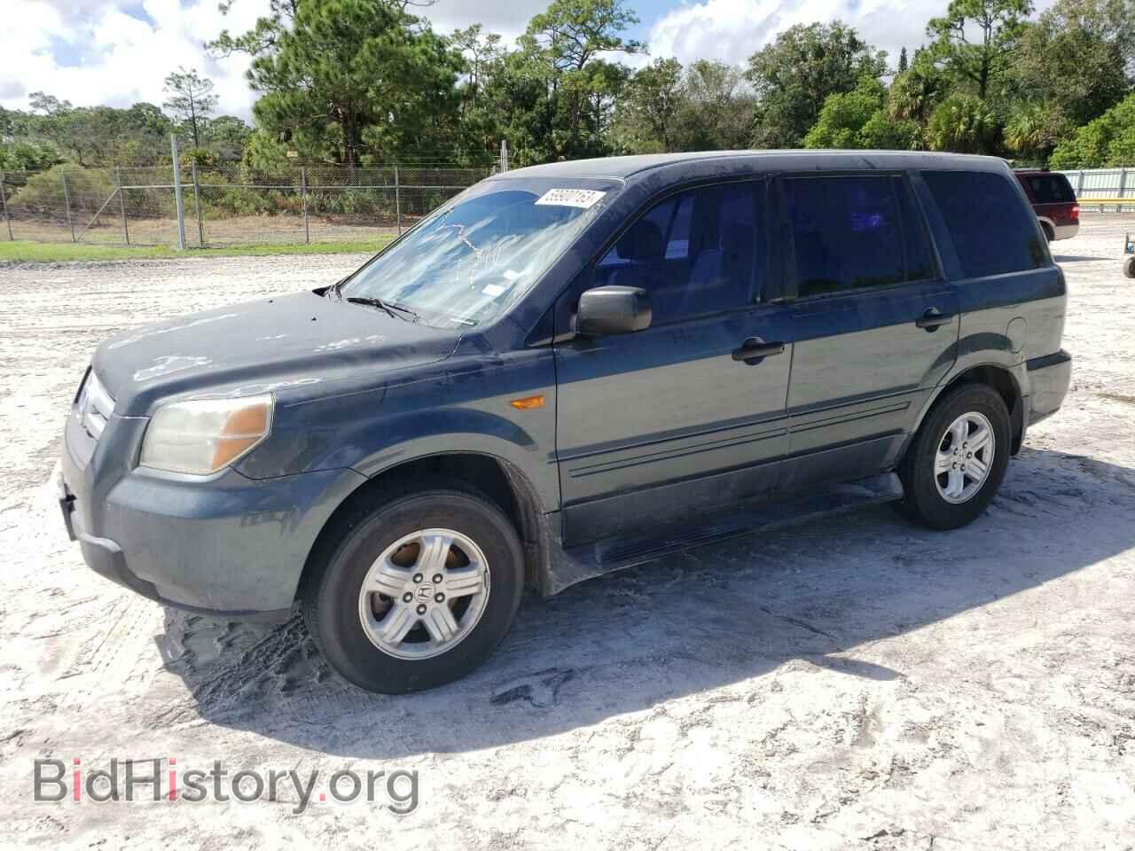 Photo 5FNYF28176B048809 - HONDA PILOT 2006