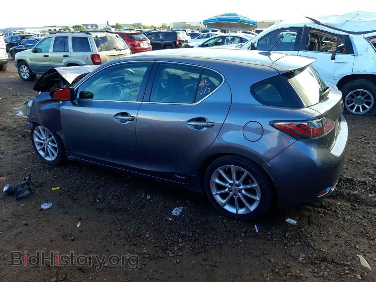 2012 LEXUS CT 200 - VIN: JTHKD5BHXC2117234 - Фото 2
