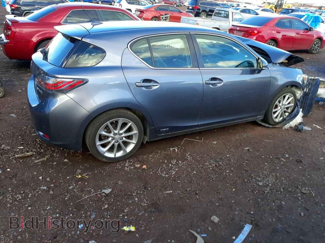 2012 LEXUS CT 200 - VIN: JTHKD5BHXC2117234 - Фото 3