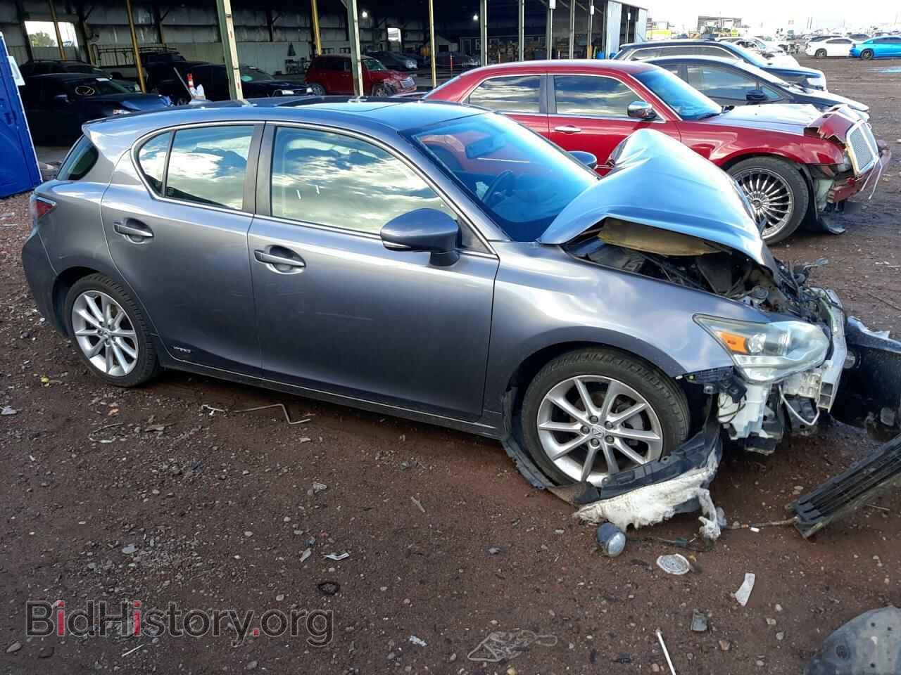 2012 LEXUS CT 200 - VIN: JTHKD5BHXC2117234 - Фото 4