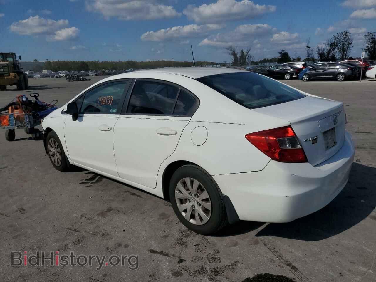2012 HONDA CIVIC - VIN: 19XFB2F56CE002074 - Фото 2