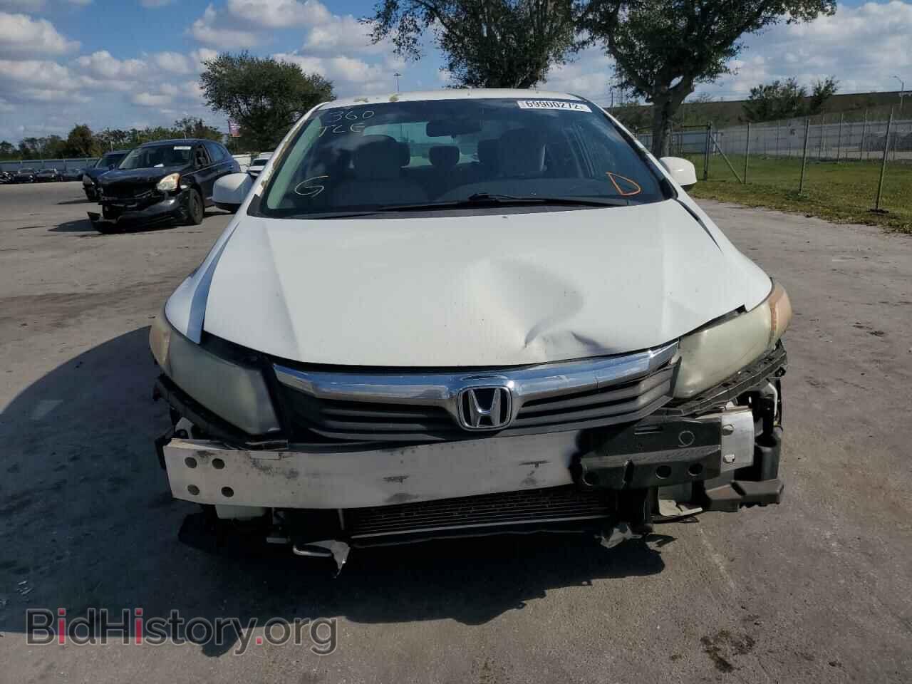 2012 HONDA CIVIC - VIN: 19XFB2F56CE002074 - Фото 5