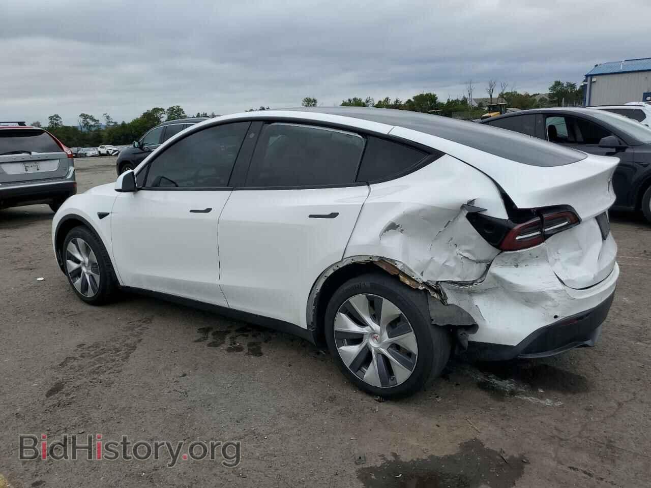 2021 TESLA MODEL Y - VIN: 5YJYGAEE4MF297743 - Фото 2