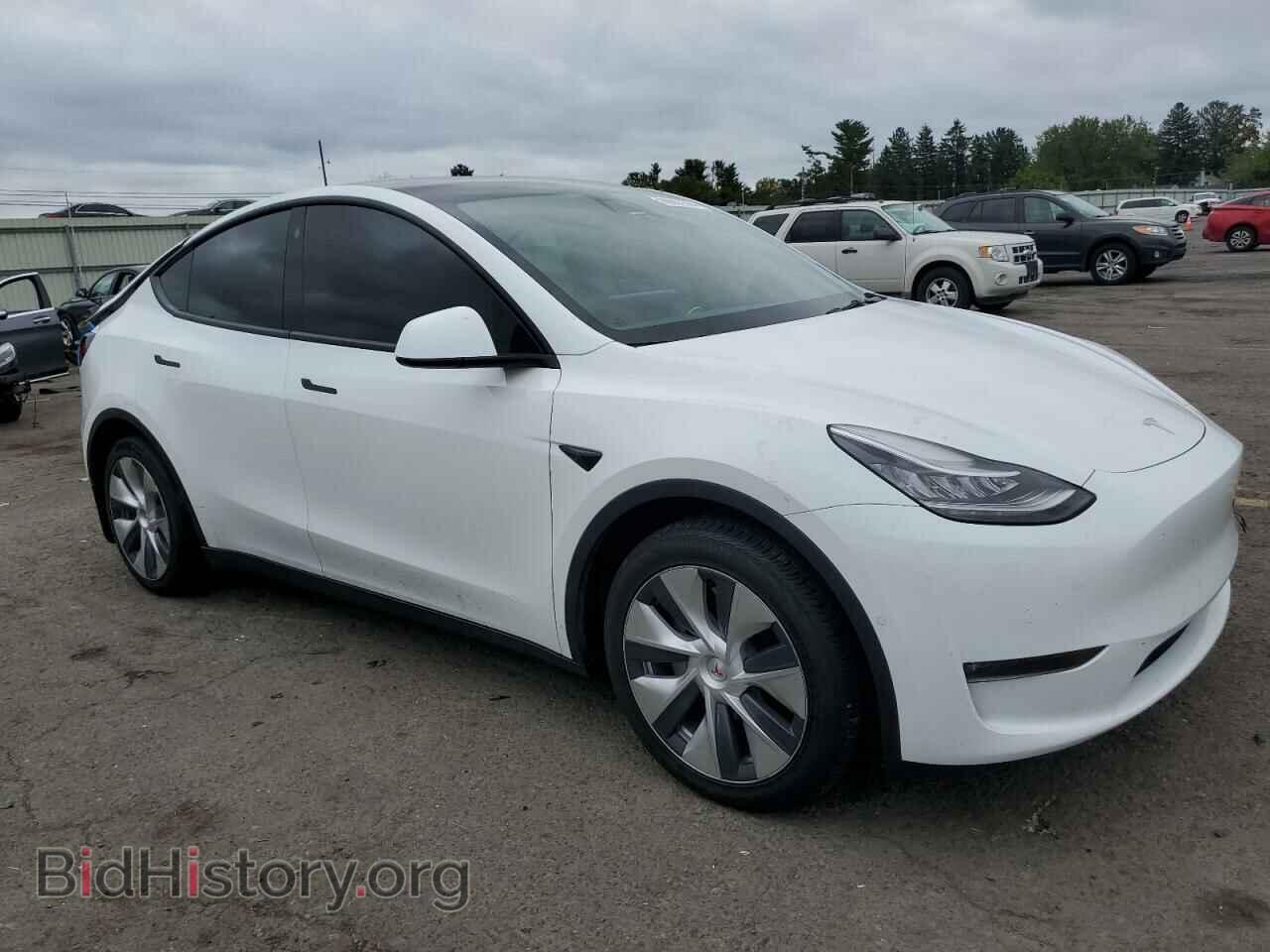 2021 TESLA MODEL Y - VIN: 5YJYGAEE4MF297743 - Фото 4