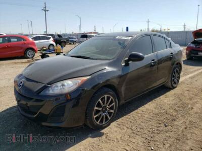 2011 Mazda 3 3 I, черный — VIN JM1BL1UF7B1494181, Copart