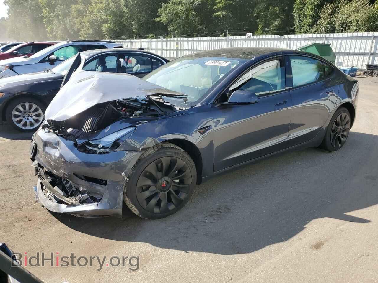 Фотография 5YJ3E1EA2PF644584 - TESLA MODEL 3 2023