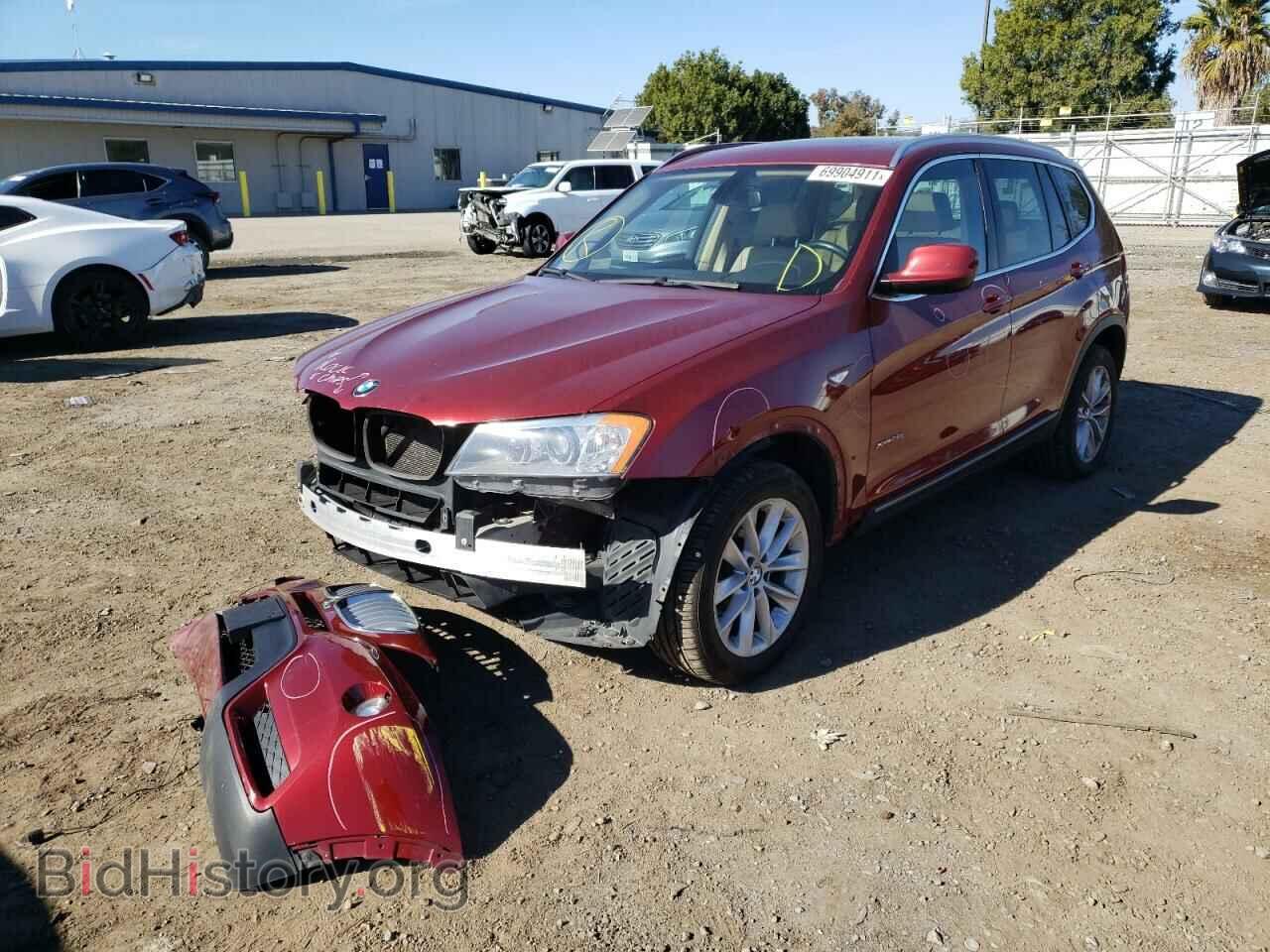 2011 BMW X3 - VIN: 5UXWX5C55BL705905 - Фото 2