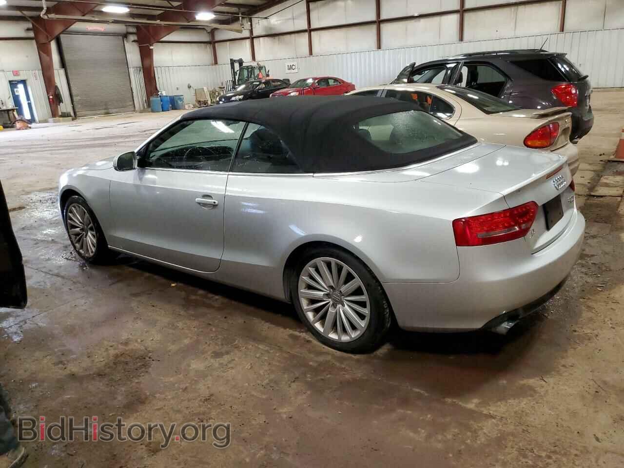 2012 AUDI A5 - VIN: WAULFAFH6CN001365 - Фото 2