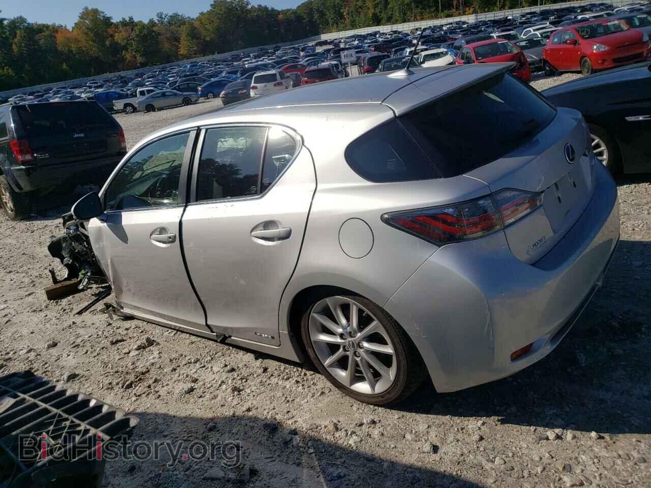 2011 LEXUS CT 200 - VIN: JTHKD5BH0B2042316 - Фото 2