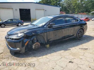 2016 Chrysler 200 Limited, черный — VIN 1C3CCCAB6GN105908, Copart