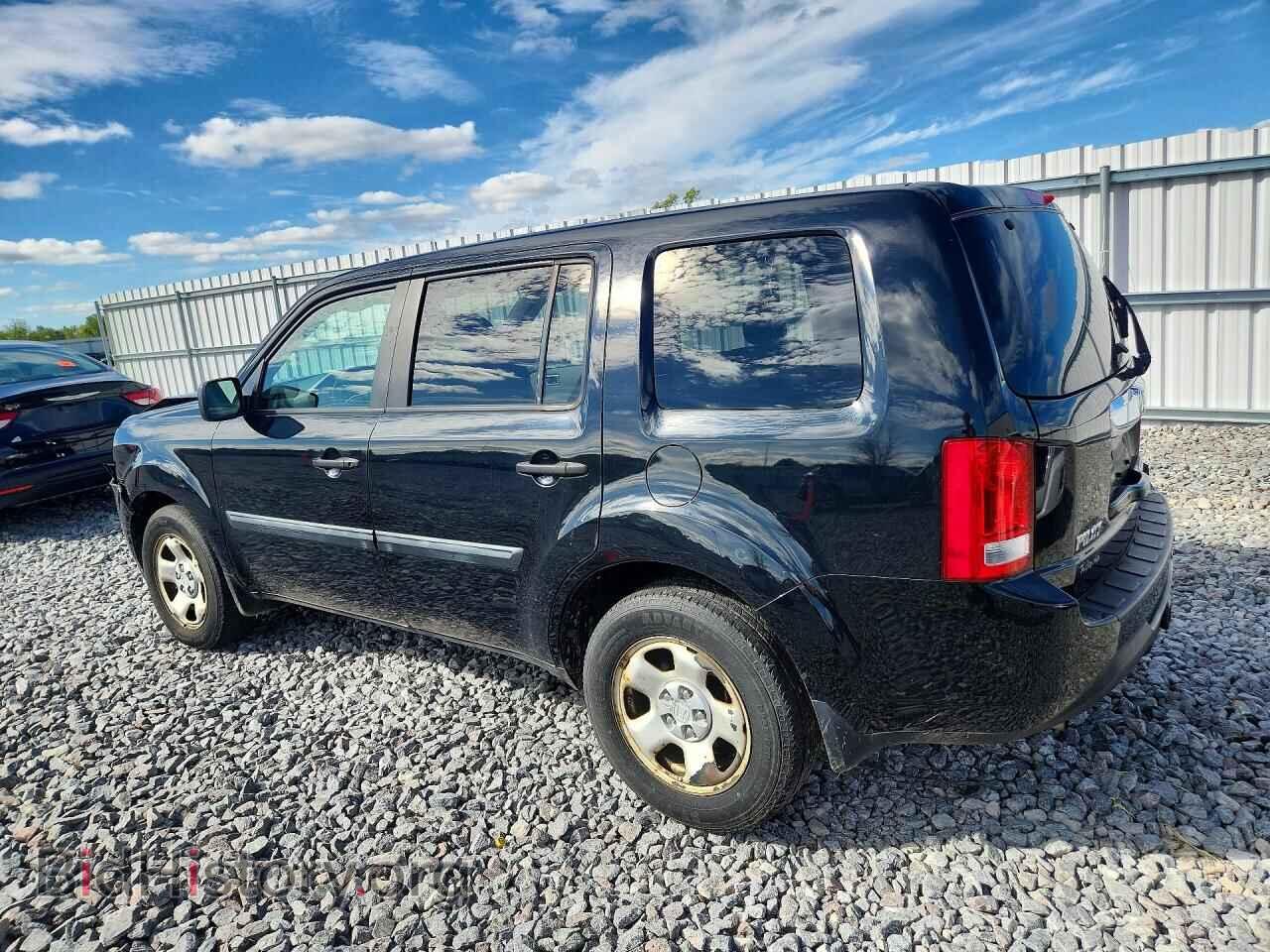 2013 HONDA PILOT - VIN: 5FNYF4H2XDB004028 - Фото 2