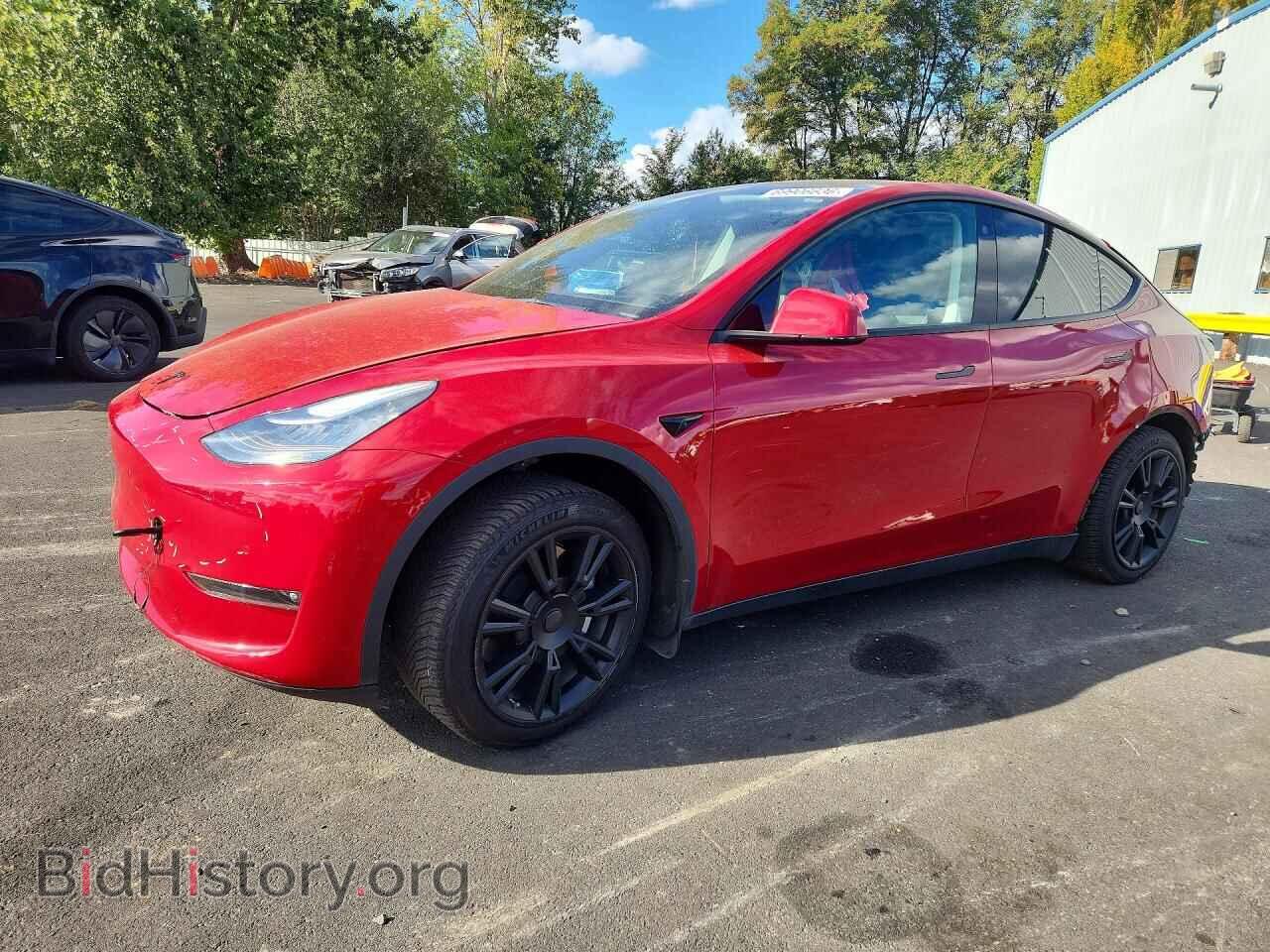 Фотография 5YJYGAED0MF181575 - TESLA MODEL Y 2021