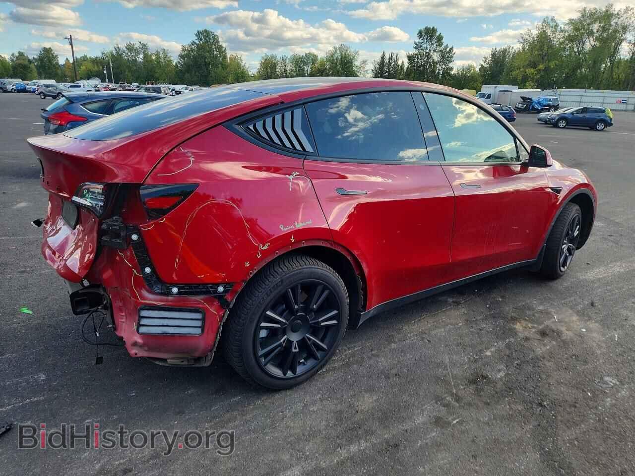 2021 TESLA MODEL Y - VIN: 5YJYGAED0MF181575 - Photo 3