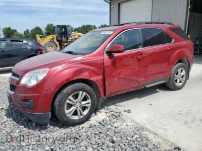 2015 Chevrolet EQUINOX LT, красный — VIN 2GNFLFEK0F6217246, Copart