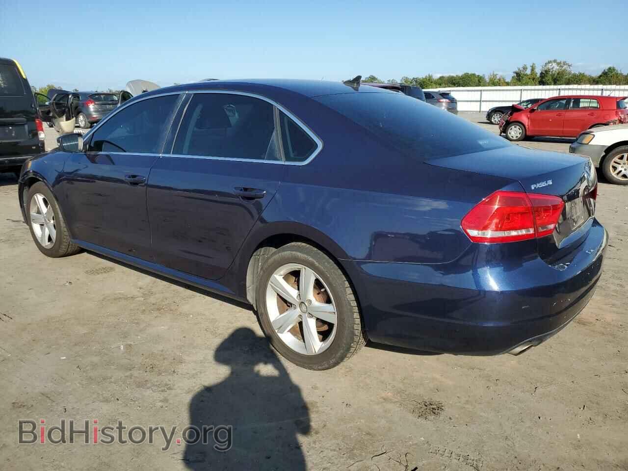 2013 VOLKSWAGEN PASSAT - VIN: 1VWBP7A36DC050604 - Фото 2