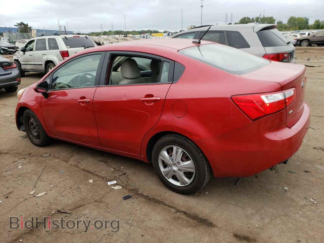 2013 KIA RIO - VIN: KNADM4A38D6137208 - Фото 2