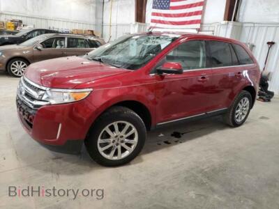 2013 Ford EDGE Limited, красный — VIN 2FMDK3KC3DBE16855, Copart