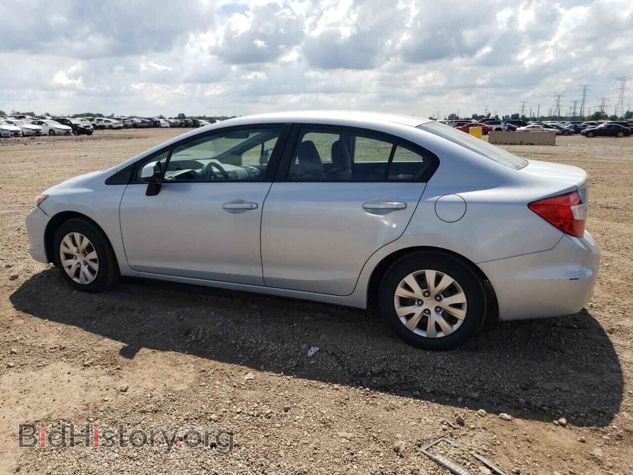 2012 HONDA CIVIC - VIN: 2HGFB2F54CH509643 - Фото 2