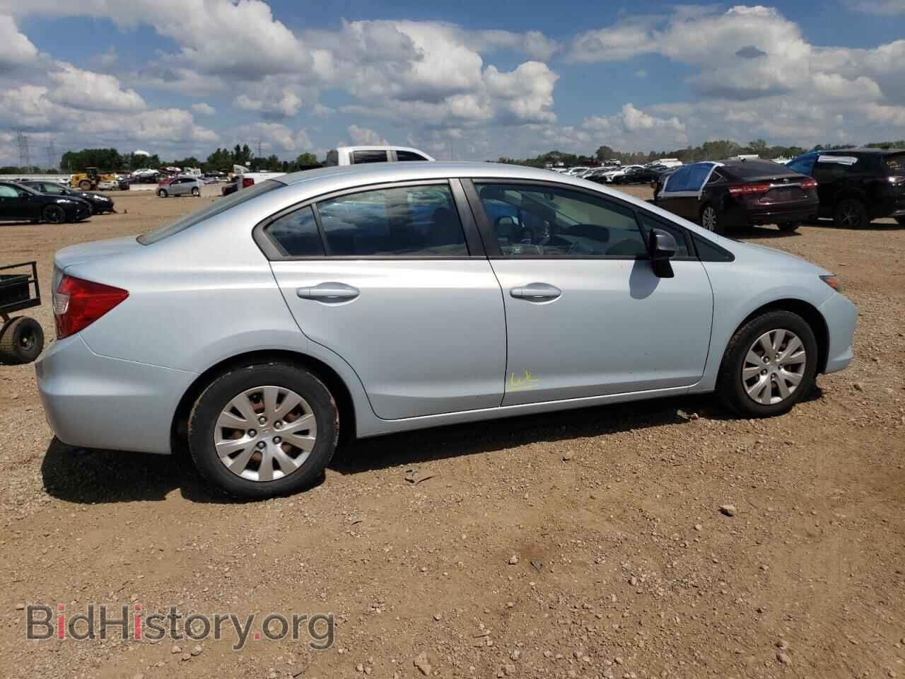 2012 HONDA CIVIC - VIN: 2HGFB2F54CH509643 - Фото 3