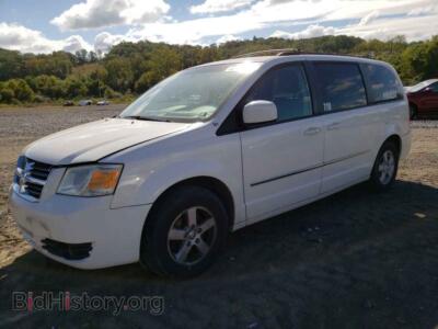 2010 Dodge CARAVAN Grand Cara, white — VIN 2D4RN5D1XAR459698, Copart