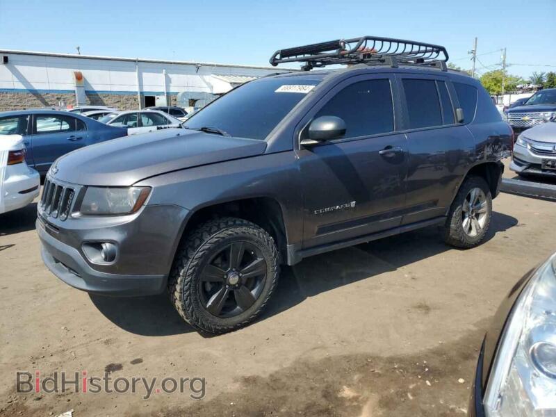 2017 Jeep COMPASS Sport (VIN 1C4NJDBB9HD154607) — photo 1 of 13, Copart, damage: side