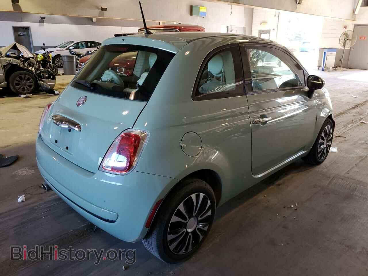 2015 FIAT 500 - VIN: 3C3CFFAR4FT504448 - Фото 3