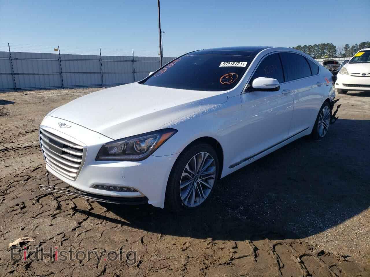 2017 GENESIS G80 - VIN: KMHGN4JEXHU189094 - Фото 2