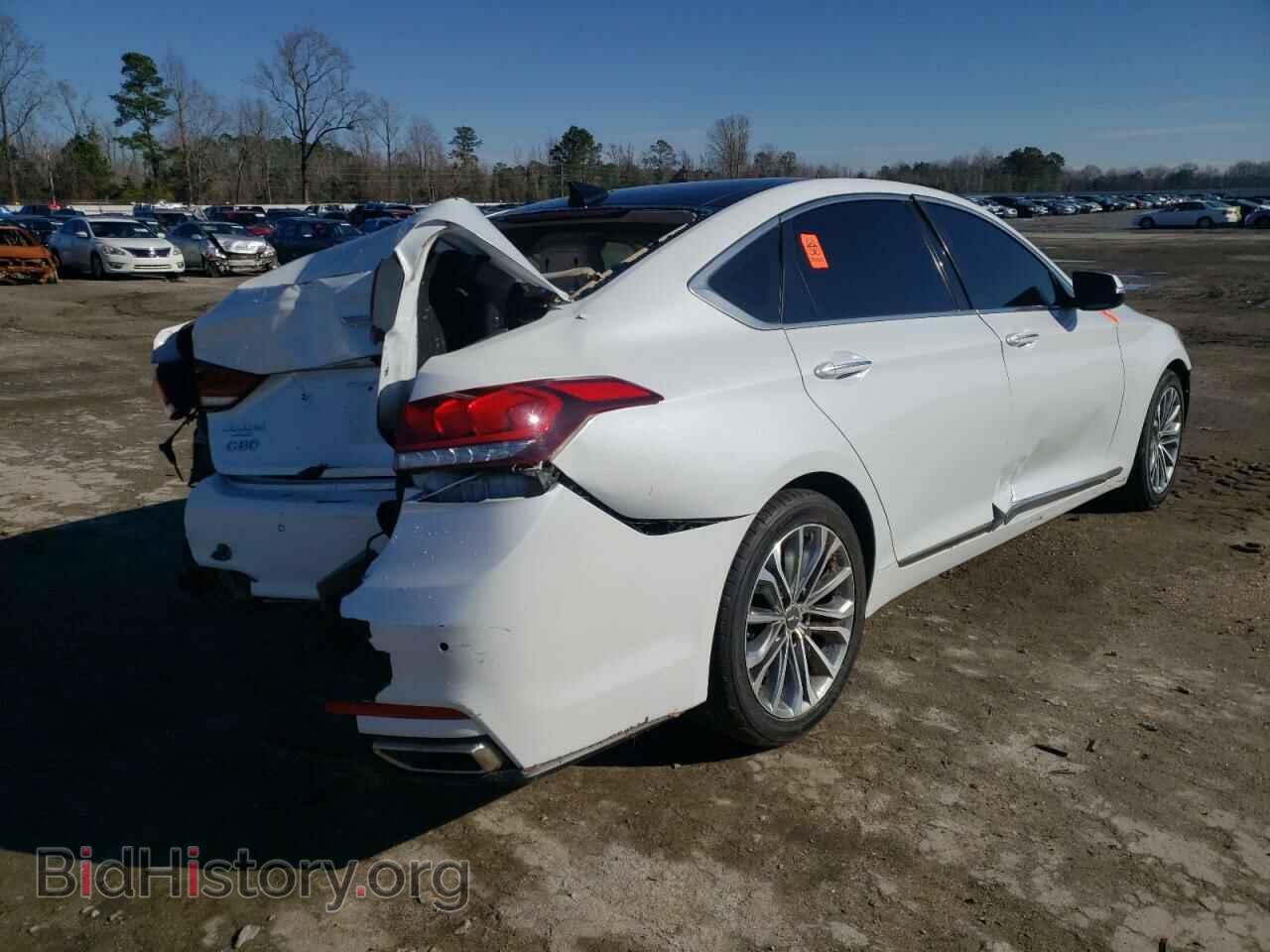 2017 GENESIS G80 - VIN: KMHGN4JEXHU189094 - Фото 4
