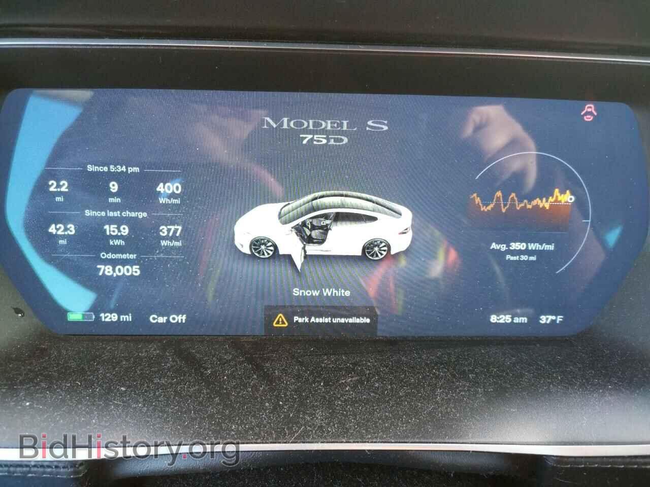 2016 TESLA MODEL S - VIN: 5YJSA1E25GF143673 - Photo 9