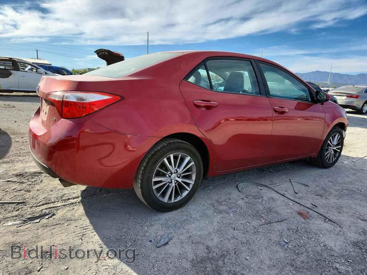 2014 TOYOTA COROLLA - VIN: 5YFBURHEXEP022795 - Фото 3