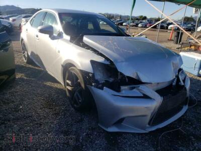 2014 Lexus IS IS 250, silver — VIN JTHBF1D23E5017599, Copart