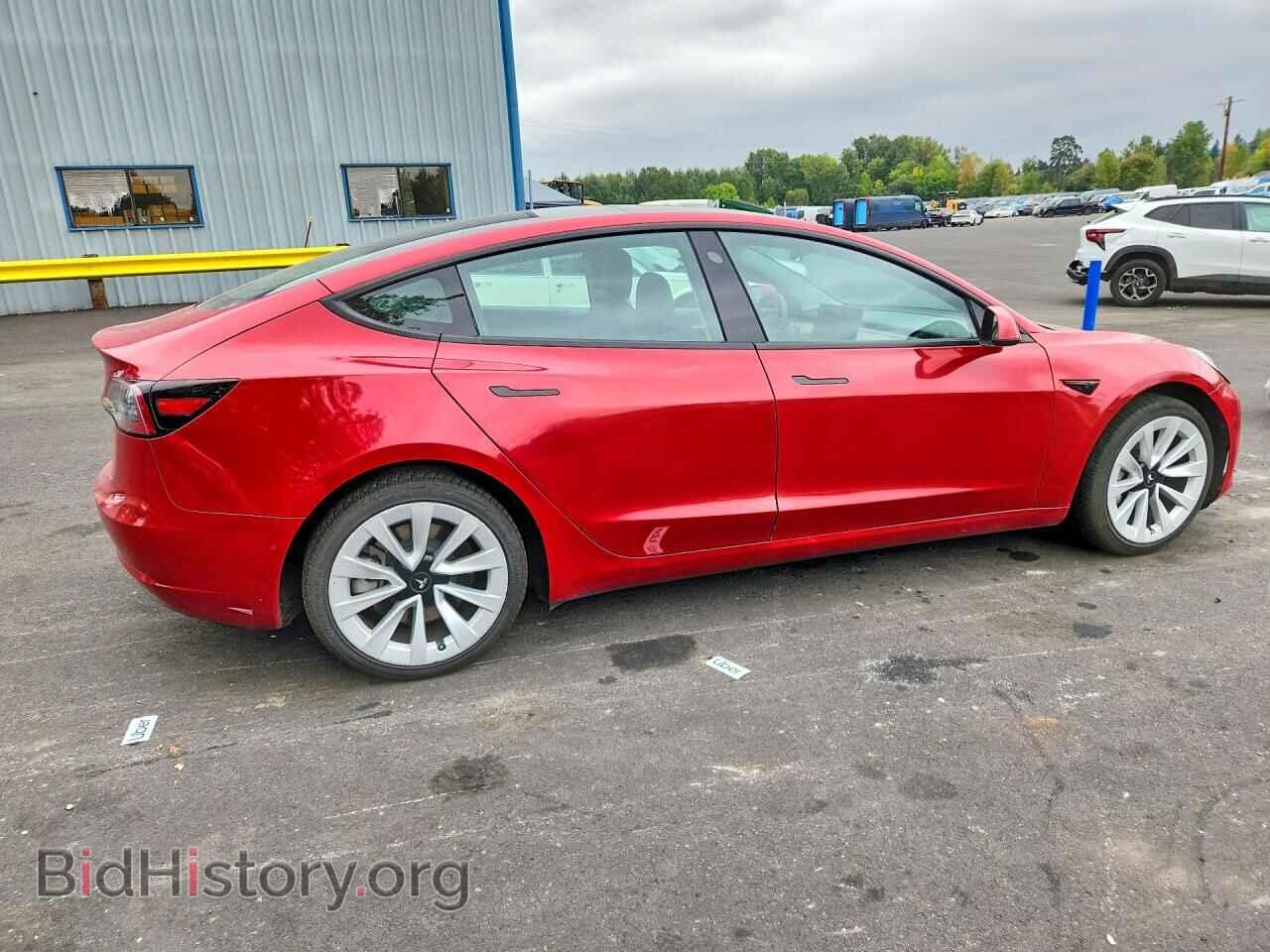 2022 TESLA MODEL 3 - VIN: 5YJ3E1EA1NF303822 - Фото 3