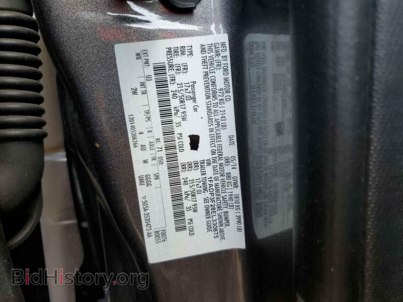 2014 FORD FOCUS - VIN: 1FADP3F28EL330875 - Photo 12