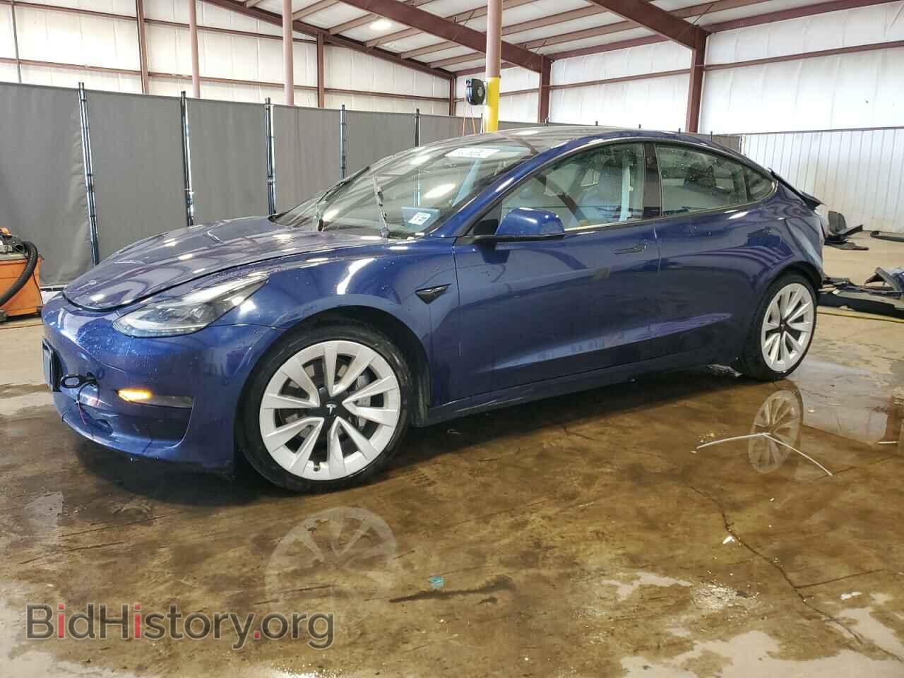 Photo 5YJ3E1EA8NF286033 - TESLA MODEL 3 2022