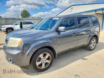 2013 Honda PILOT EXL, gray — VIN 5FNYF3H66DB027433, Copart